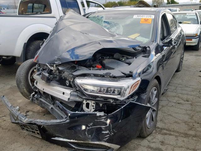 19UUB1F57JA006881 - 2018 ACURA TLX TECH BLACK photo 2