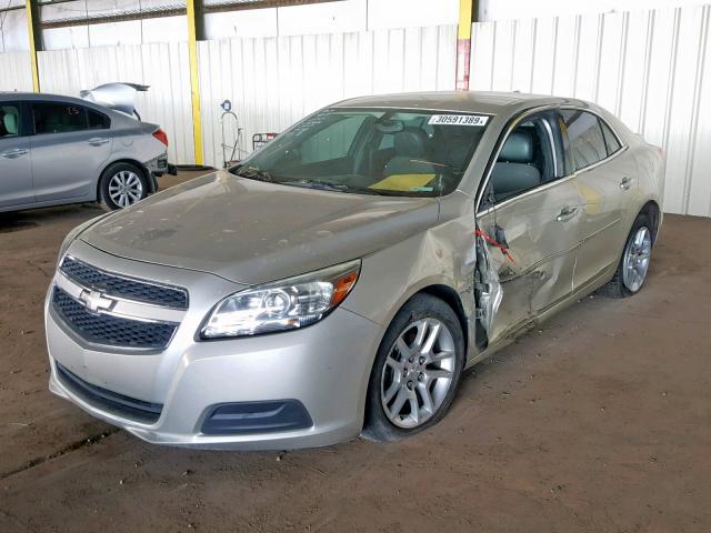 1G11C5SA2DF251077 - 2013 CHEVROLET MALIBU 1LT 棕色 照片 2