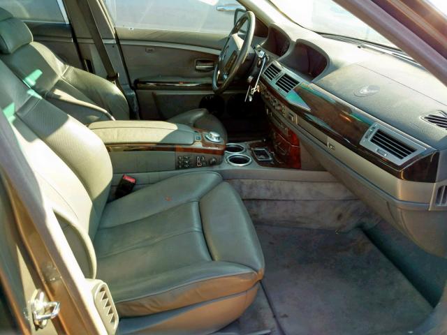 WBAGN83473DK10134 - 2003 BMW 760 LI SILVER photo 5