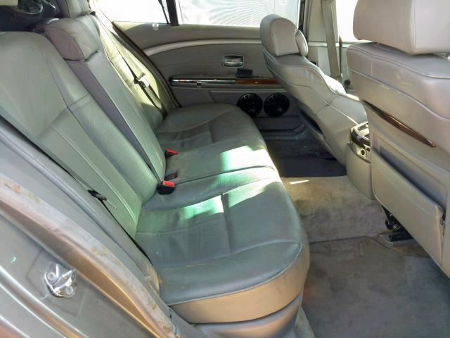 WBAGN83473DK10134 - 2003 BMW 760 LI SILVER photo 6