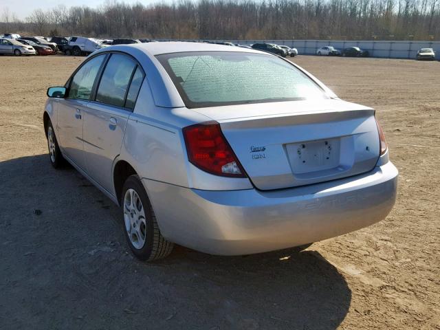 1G8AJ52F34Z126980 - 2004 SATURN ION LEVEL SILVER photo 3