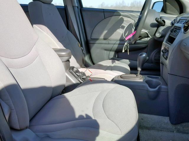 1G8AJ52F34Z126980 - 2004 SATURN ION LEVEL SILVER photo 5