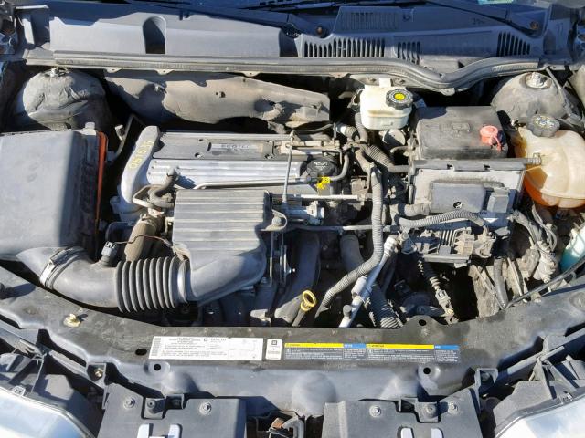 1G8AJ52F34Z126980 - 2004 SATURN ION LEVEL SILVER photo 7