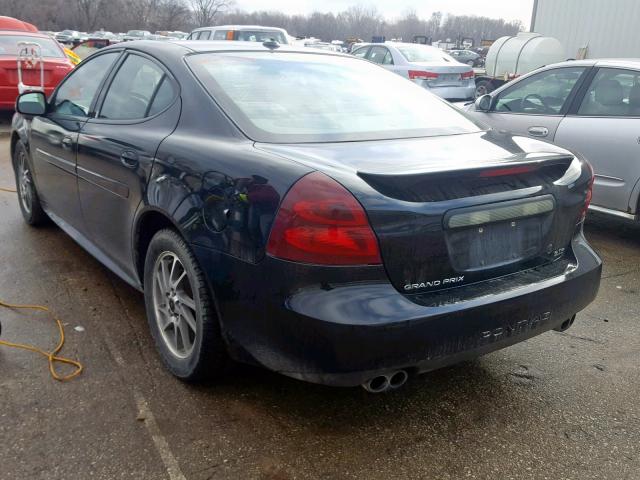 2G2WR524341231891 - 2004 PONTIAC GRAND PRIX BLACK photo 3