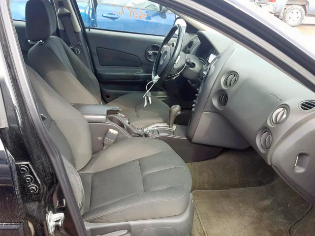 2G2WR524341231891 - 2004 PONTIAC GRAND PRIX BLACK photo 5