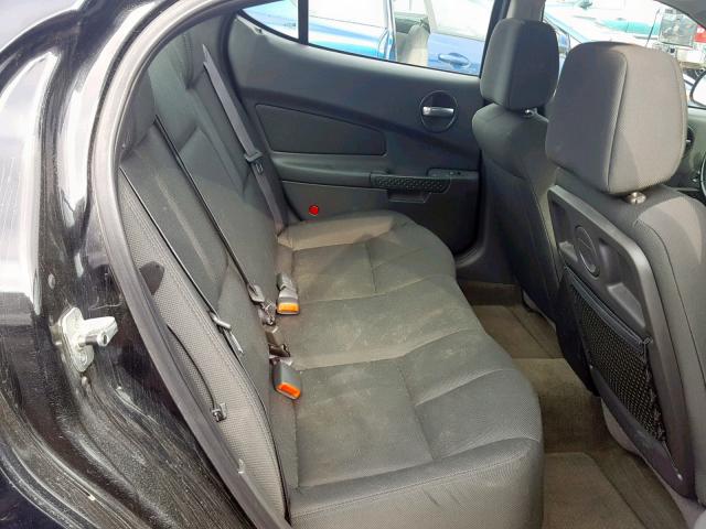 2G2WR524341231891 - 2004 PONTIAC GRAND PRIX BLACK photo 6