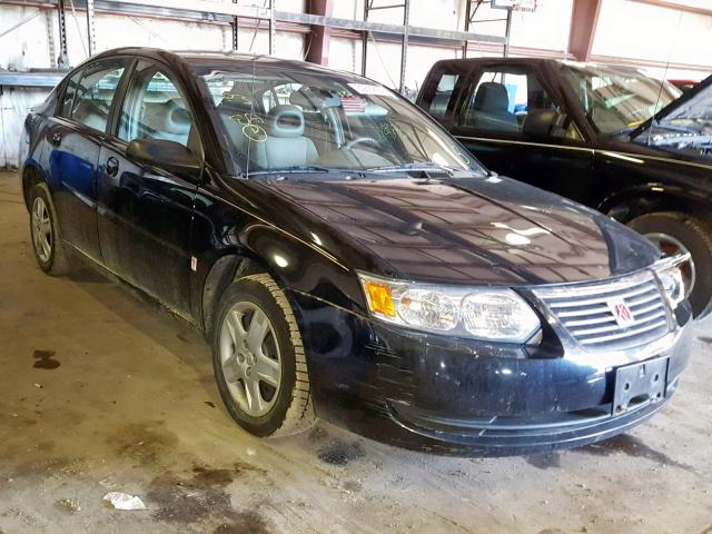 1G8AJ55F37Z208689 - 2007 SATURN ION LEVEL BLACK photo 1