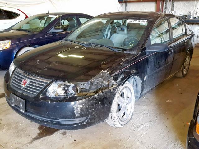 1G8AJ55F37Z208689 - 2007 SATURN ION LEVEL BLACK photo 2