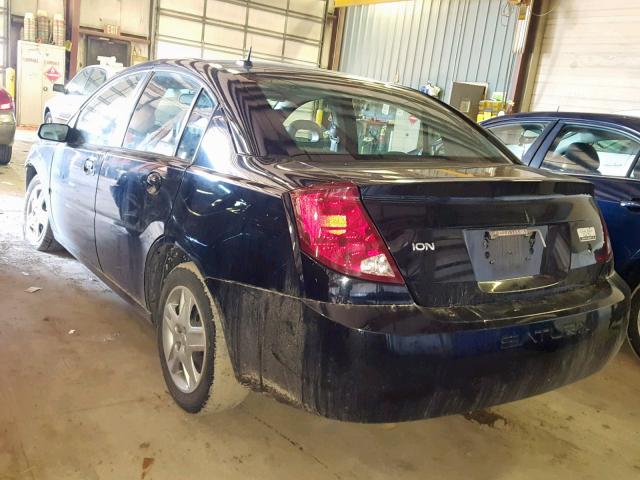 1G8AJ55F37Z208689 - 2007 SATURN ION LEVEL BLACK photo 3