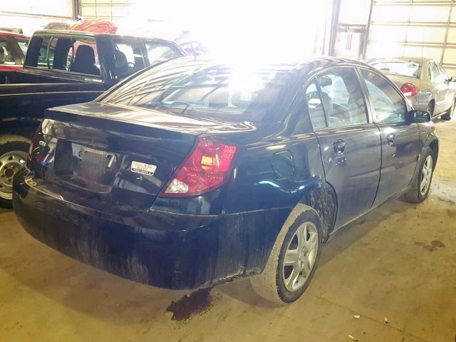 1G8AJ55F37Z208689 - 2007 SATURN ION LEVEL BLACK photo 4