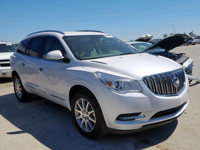 5GAKRBKD4GJ107875 - 2016 BUICK ENCLAVE WHITE photo 1