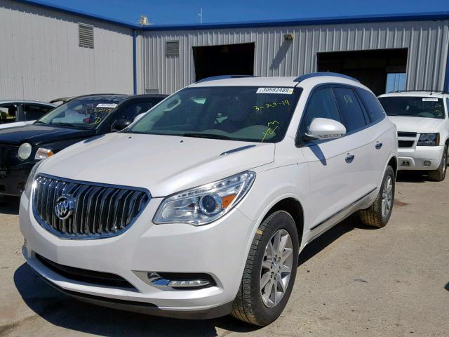 5GAKRBKD4GJ107875 - 2016 BUICK ENCLAVE WHITE photo 2