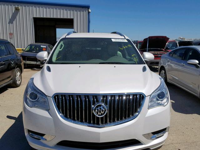 5GAKRBKD4GJ107875 - 2016 BUICK ENCLAVE WHITE photo 9