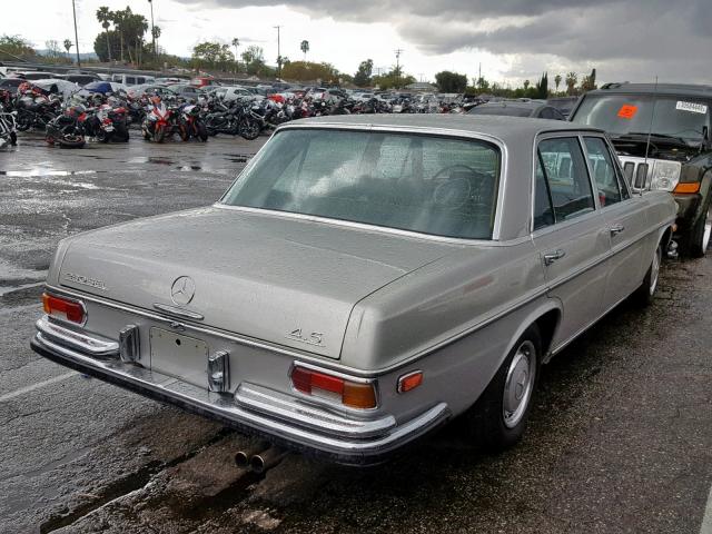 00000280SEL016896 - 1973 MERCEDES-BENZ 280SEL WHITE photo 4