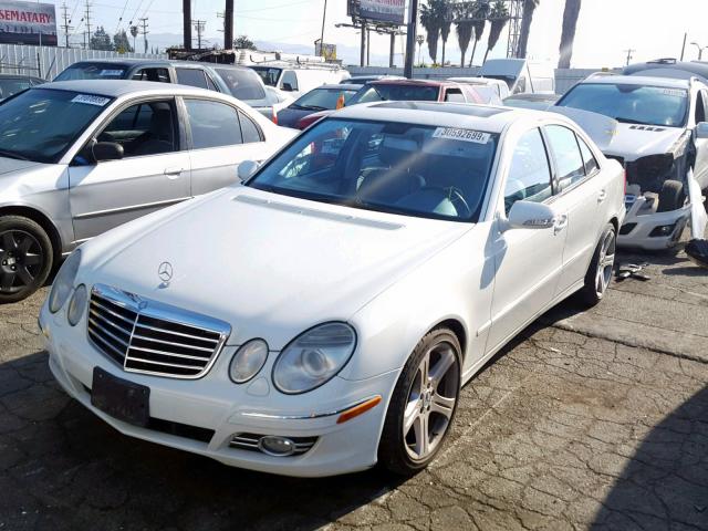 WDBUF56X47B083026 - 2007 MERCEDES-BENZ E 350 WHITE photo 2