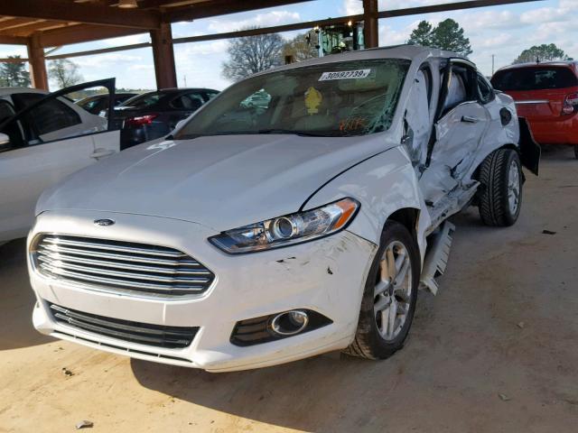 3FA6P0K92FR268032 - 2015 FORD FUSION TIT WHITE photo 2