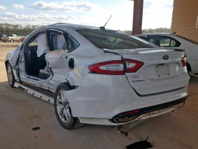 3FA6P0K92FR268032 - 2015 FORD FUSION TIT WHITE photo 3