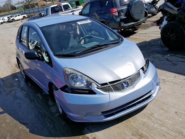 JHMGE88269C002026 - 2009 HONDA FIT BLUE photo 1