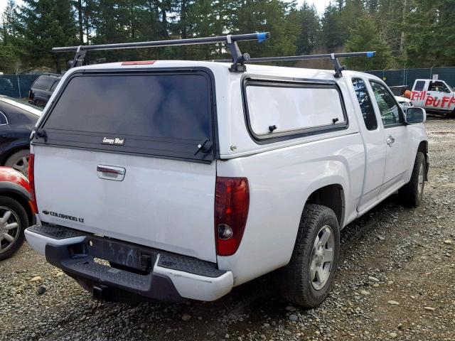 1GCESCFE2C8169379 - 2012 CHEVROLET COLORADO L WHITE photo 4