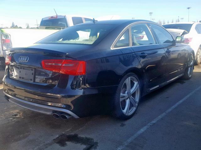 WAUJ2AFC3DN125800 - 2013 AUDI S6 BLACK photo 4