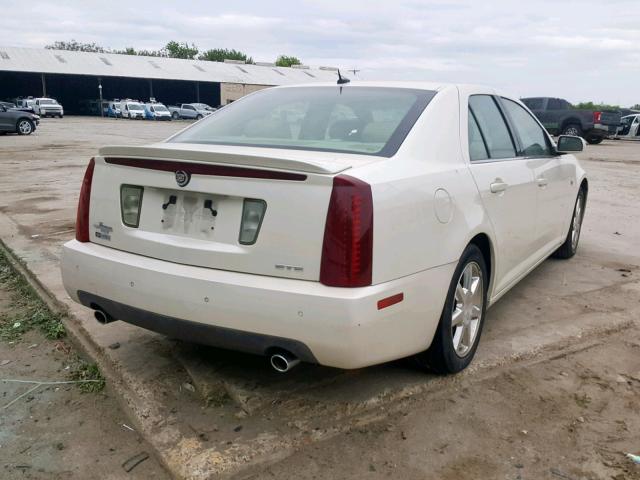 1G6DC67A550181892 - 2005 CADILLAC STS WHITE photo 4