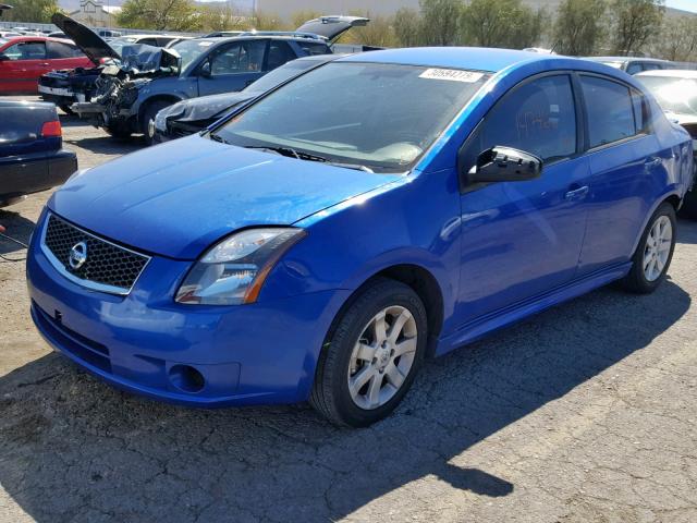 3N1AB6AP2BL684927 - 2011 NISSAN SENTRA 2.0 BLUE photo 2