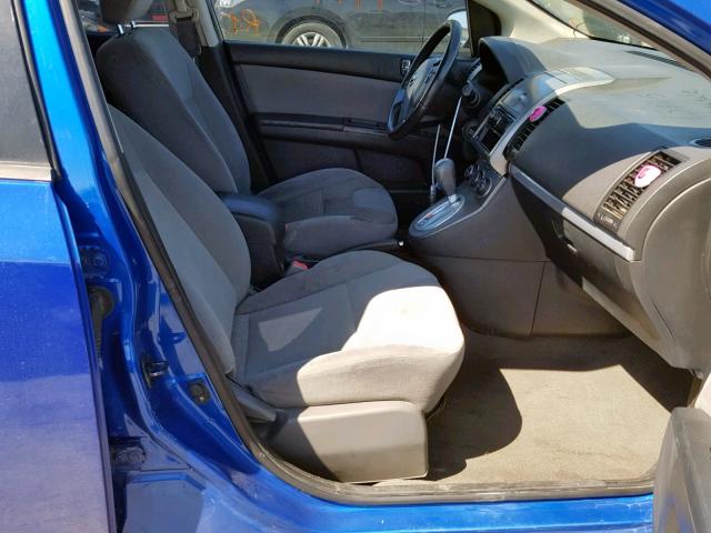 3N1AB6AP2BL684927 - 2011 NISSAN SENTRA 2.0 BLUE photo 5