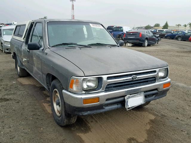 4TARN93P3PZ146612 - 1993 TOYOTA PICKUP 1/2 GRAY photo 1