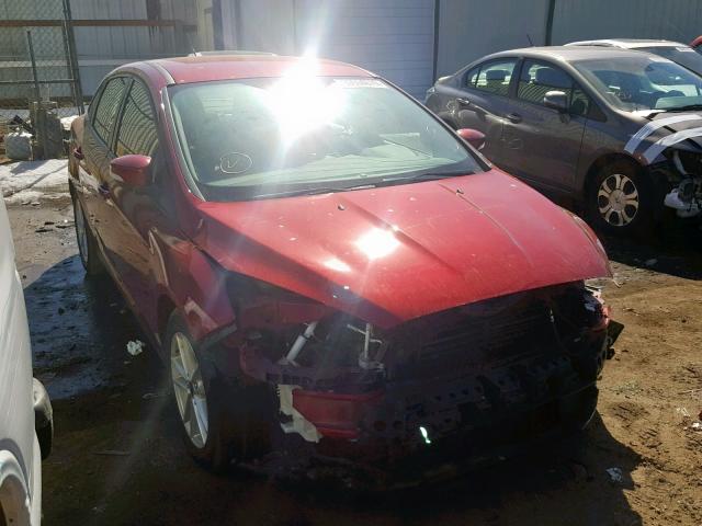 1FADP3F26GL395484 - 2016 FORD FOCUS SE RED photo 1