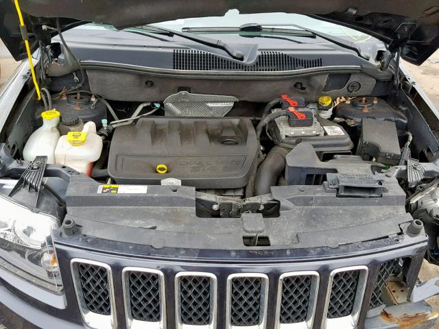 1C4NJDBB2ED593093 - 2014 JEEP COMPASS SP BLUE photo 7