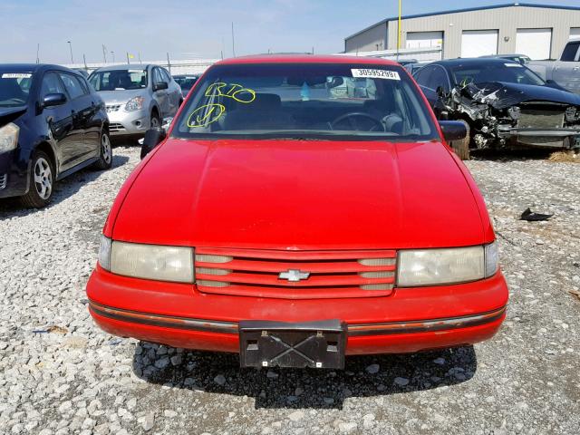 2G1WN54T7R9104820 - 1994 CHEVROLET LUMINA EUR RED photo 7