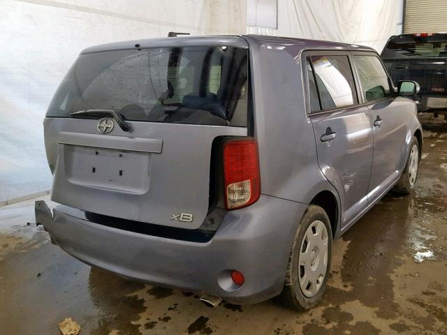 JTLZE4FE4CJ019267 - 2012 TOYOTA SCION XB 蓝色 照片 4