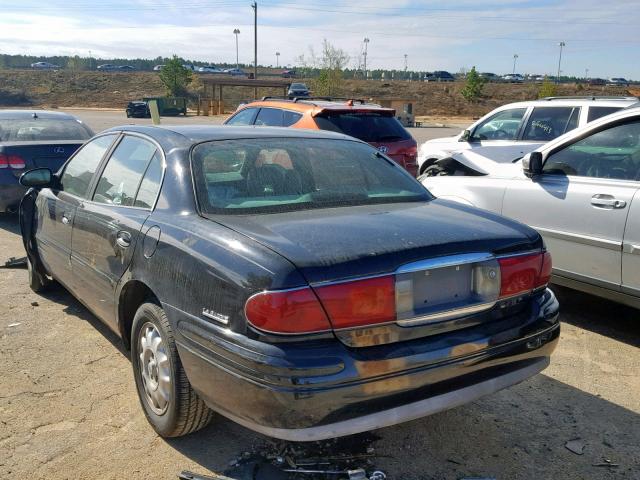 1G4HR54K62U159436 - 2002 BUICK LESABRE LI BLACK photo 3