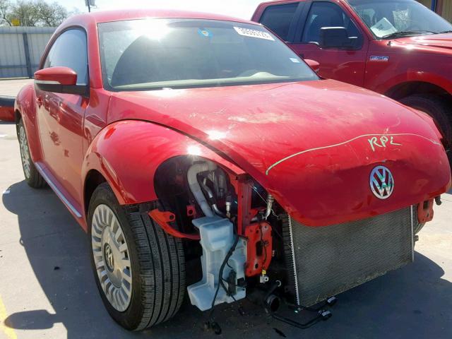 3VWH07AT7EM638686 - 2014 VOLKSWAGEN BEETLE TUR RED photo 1