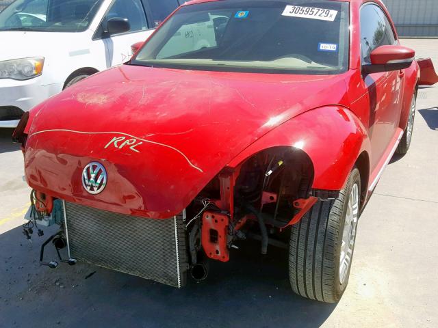 3VWH07AT7EM638686 - 2014 VOLKSWAGEN BEETLE TUR RED photo 2