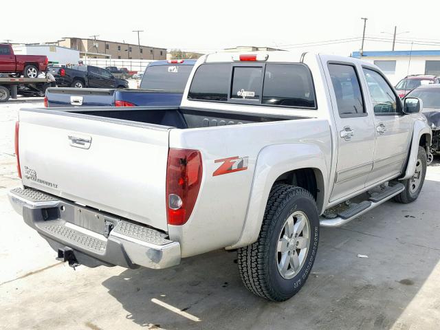 1GCJSDDE0A8127992 - 2010 CHEVROLET COLORADO L SILVER photo 4