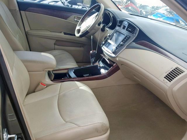 4T1BK3DB7CU465268 - 2012 TOYOTA AVALON BAS GREEN photo 5