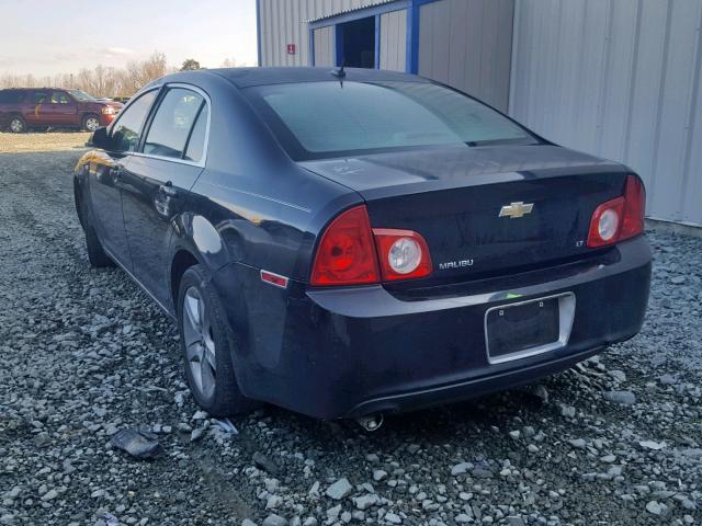 1G1ZH57B98F178138 - 2008 CHEVROLET MALIBU 1LT 黑色 照片 3
