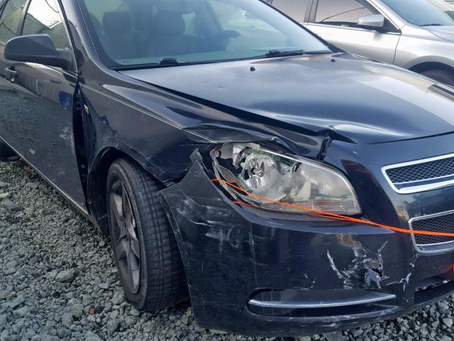 1G1ZH57B98F178138 - 2008 CHEVROLET MALIBU 1LT 黑色 照片 9