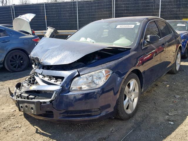 1G1ZA5EU1BF342157 - 2011 CHEVROLET MALIBU LS BLUE photo 2