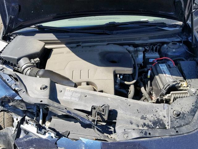 1G1ZA5EU1BF342157 - 2011 CHEVROLET MALIBU LS BLUE photo 7