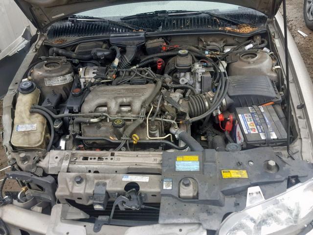 1G2NE52M0VC838298 - 1997 PONTIAC GRAND AM S TAN photo 7