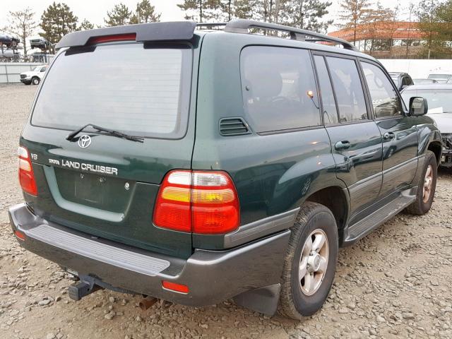 JT3HT05J3Y0117342 - 2000 TOYOTA LAND CRUIS GREEN photo 4