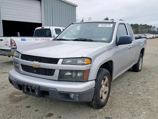 1GCESCD9XA8110485 - 2010 CHEVROLET COLORADO L SILVER photo 2