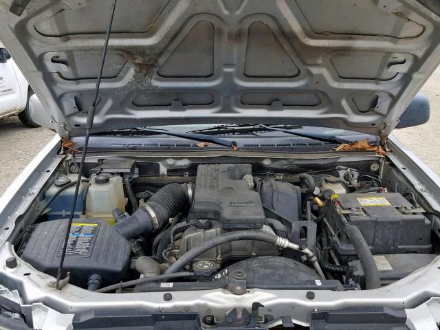 1GCESCD9XA8110485 - 2010 CHEVROLET COLORADO L SILVER photo 7