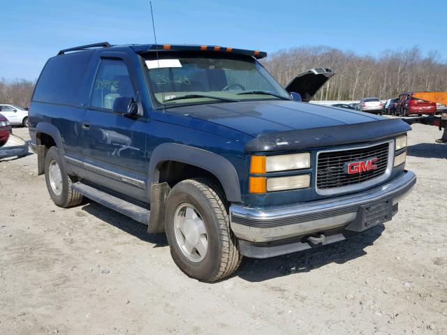 3GKEK18R0VG505634 - 1997 GMC YUKON GREEN photo 1