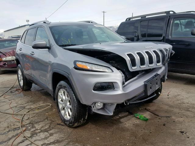 1C4PJMCS2GW134306 - 2016 JEEP CHEROKEE L SILVER photo 1