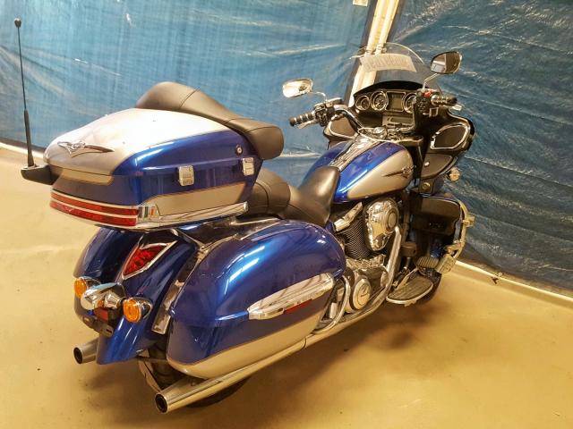 JKBVNRB1XBA002276 - 2011 KAWASAKI VN1700 B BLUE photo 4