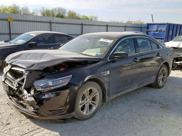 1FAHP2E84EG167944 - 2014 FORD TAURUS SEL BLACK photo 2