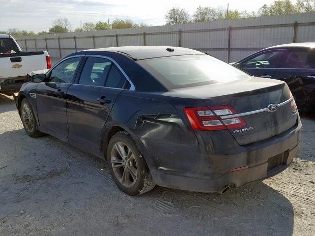 1FAHP2E84EG167944 - 2014 FORD TAURUS SEL BLACK photo 3